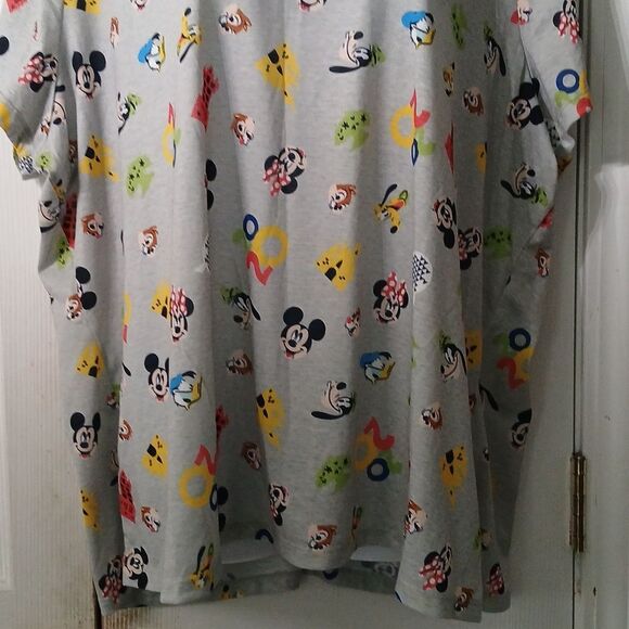 Walt Disney World 2020 Mickey and  v-neck short sleeve top shirt Sz 3X NWOT - Picture 2 of 8